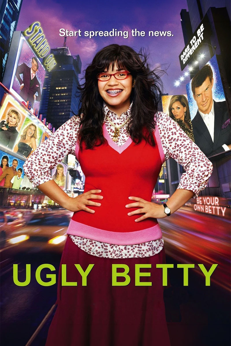Promotional artwork for ABC’s Ugly Betty featuring America Ferrera